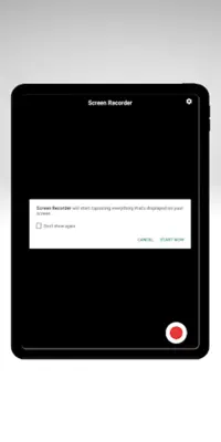 Screen Recorder App android App screenshot 1