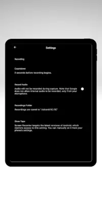 Screen Recorder App android App screenshot 4